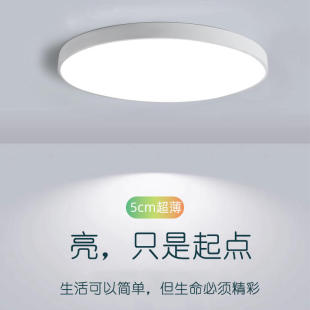 灯饰中山 led简约吸顶灯客厅卧室餐厅大厅主灯阳台过道走廊中家装