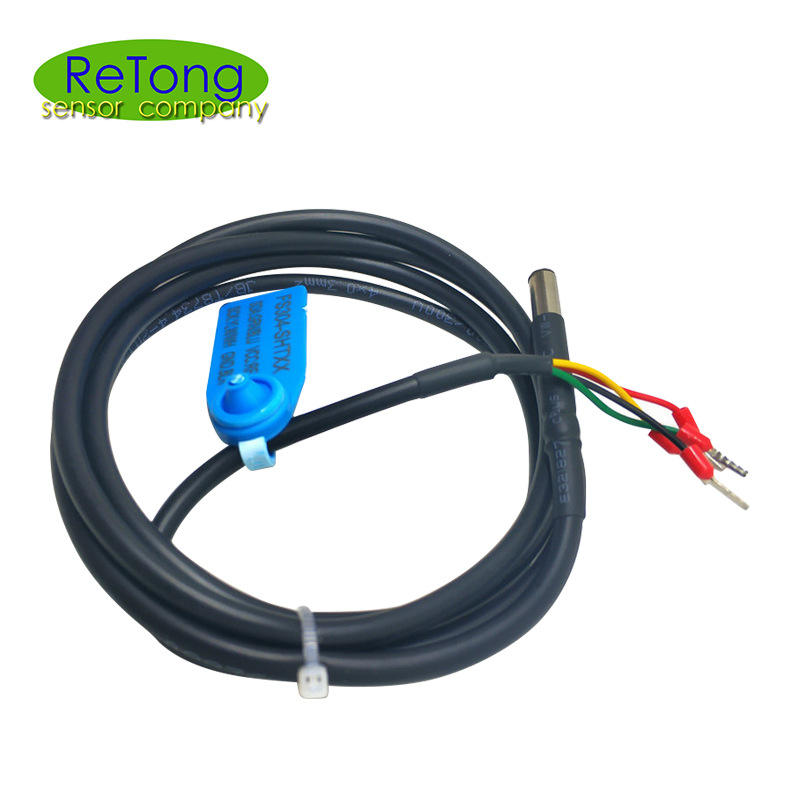 FS304不锈钢防水探头不易腐 蚀环境 SHT41 温湿度传感器可定 制