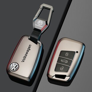 适用大众帕萨特钥匙套高级迈腾330豪华CC女途观L速腾车探岳壳扣包