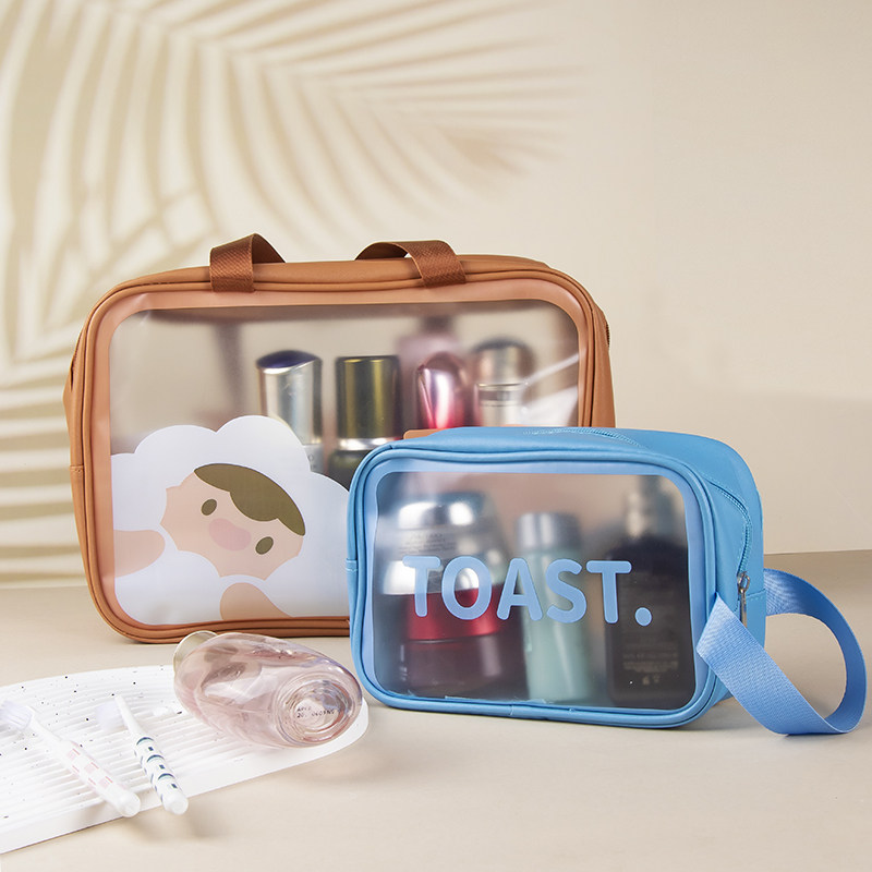 洗漱包旅行出差旅游便携防水身体乳洗澡用品收纳包大容量化妆包