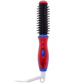 迷你调温卷发梳陶瓷釉卷发器内扣刘海卷发棒梳子