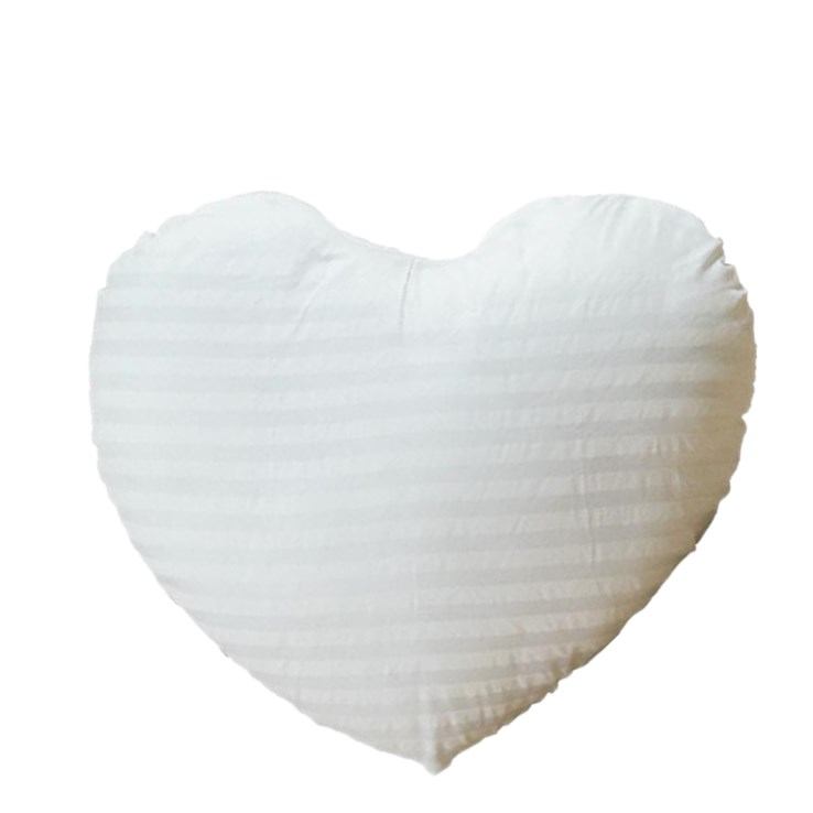 心形抱枕芯30x40 3545心型桃心鸡心爱心抱枕芯十字绣心形抱枕芯