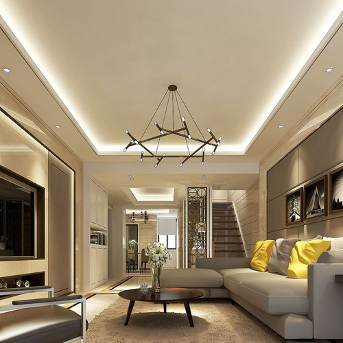 COB灯带自粘彩色12V低压LED柔性软灯条酒吧ktv橱柜商场装饰氛围灯