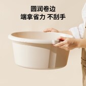 脸盆家用大号洗菜塑料加厚洗脸盆耐用洗衣洗脚厨房宿舍婴儿小盆子
