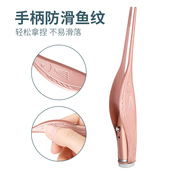 婴儿发光耳勺带灯掏耳朵神器挖耳屎夹子可视儿童专业采耳镊子套装