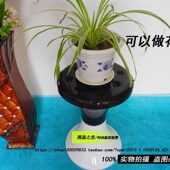 新款 家居收纳圆鼓凳可拆塑料圆凳折叠凳子椅子酒吧板凳加厚料 时尚