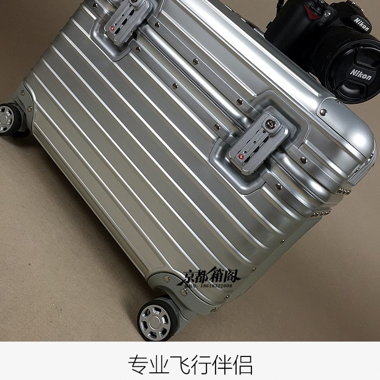 合金寸金属高端行李箱120拉杆箱长镁铝机7/登机箱万向轮相机箱箱