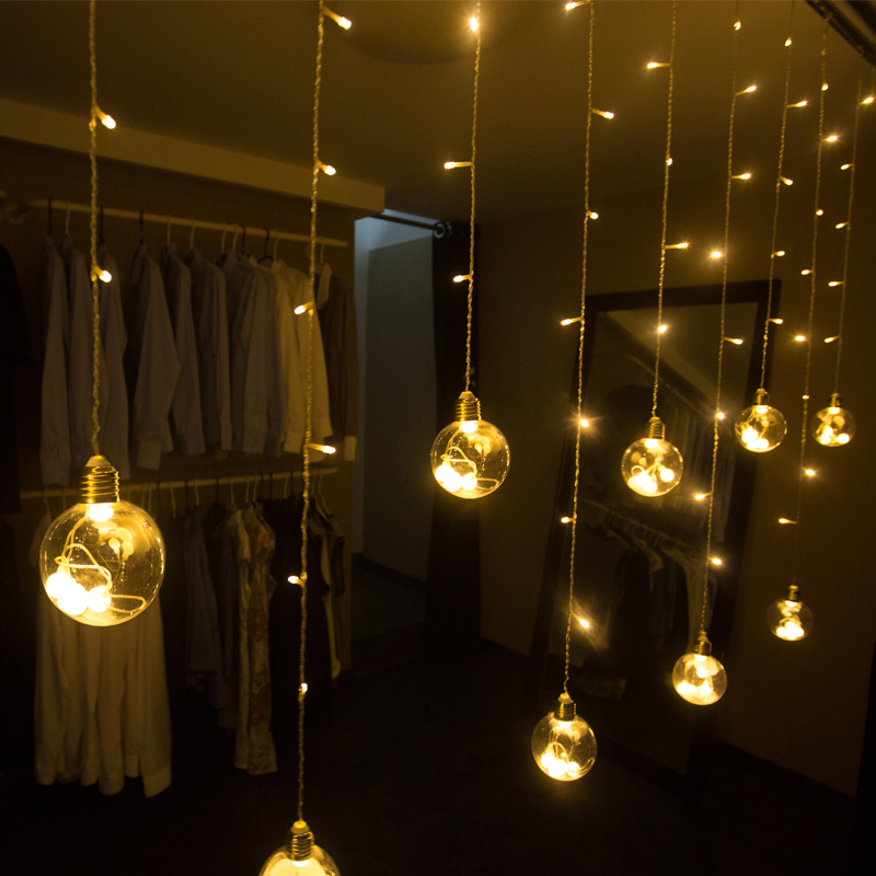 led小彩灯闪灯串灯满天星卧室宿舍网红少女心房间布置装饰星星灯