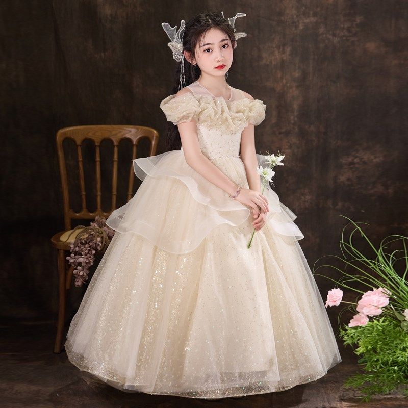 超仙女童礼服夏季款生日花童婚礼公主裙儿童主持人钢琴演奏演出服,童装/婴儿装/亲子装,儿童礼服,淘宝优惠券,粉丝福利购,淘宝优惠卷