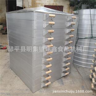 1米方馒头蒸笼蒸扣肉蒸笼90方形笼屉70不沾圆笼屉