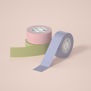 汉印M11标签机专用彩色热敏标签纸不干胶贴纸便签贴家用超市价格