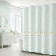 浴室浴帘卫生间套装 防水布帘免打孔防霉窗帘洗澡间淋浴隔断挂帘子