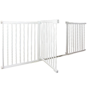 免打孔全自动关门安全门栏加长楼梯过道防护栏围栏加长超长