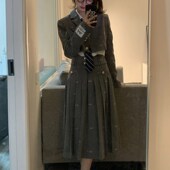 网红高马尾假发女抓夹微卷中长款 自然蓬松内扣微卷假发马尾辫子