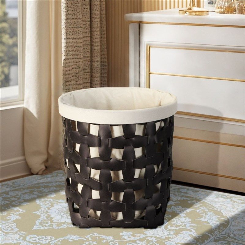 编织皮革脏衣篓家用洗手间洗衣收纳筐大容量脏衣篮多功能收纳篮子,收纳整理,脏衣篮,淘宝优惠券,粉丝福利购,淘宝优惠卷