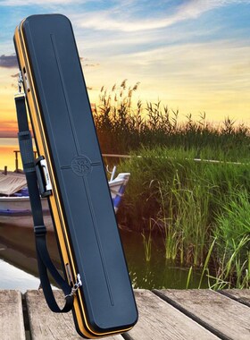 筏钓95厘米1i15厘米冰钓竿包渔具包铝框密码锁硬壳鱼杆包鱼具包