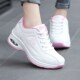 波鞋 旅游 秋中年妇女妈妈款 气垫缓震舒服运动鞋 白色成y年大人女鞋