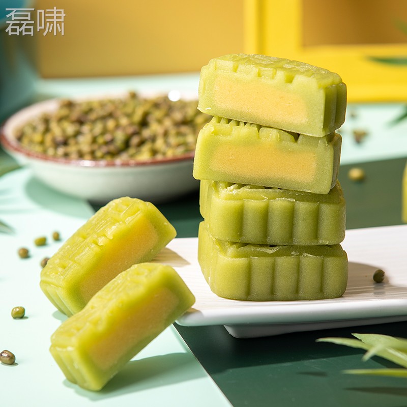 糖纳 豆糖纳绿豆糖纳蜜蜜豆糕烘焙LBB原料刨绿冰原料冰粥原豆料包