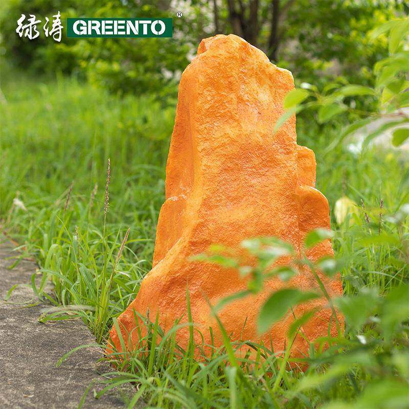 石头造型灯户外别墅仿石头灯园林石头灯文旅文创产品