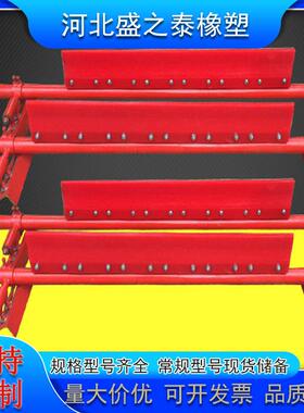 厂家供应聚氨酯清扫器H型P型聚氨酯刮板矿用输送皮带清扫器