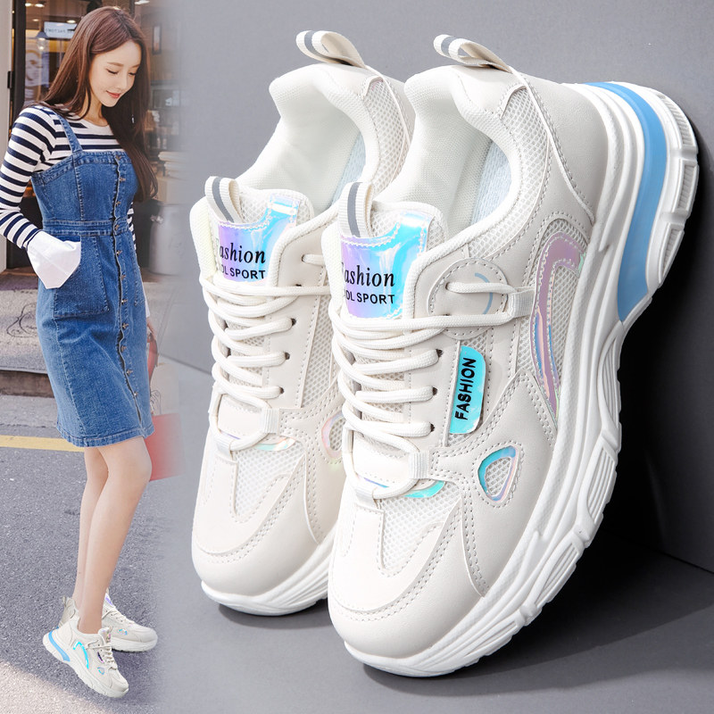 运动鞋女款20h24新款春季大码女鞋子41一43学生轻便软底跑步老爹