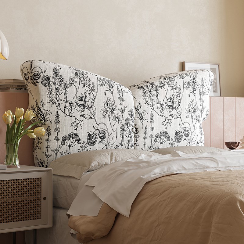 床头靠垫c榻榻米无床头板软包床上靠枕实木床大靠背垫床上枕头靠