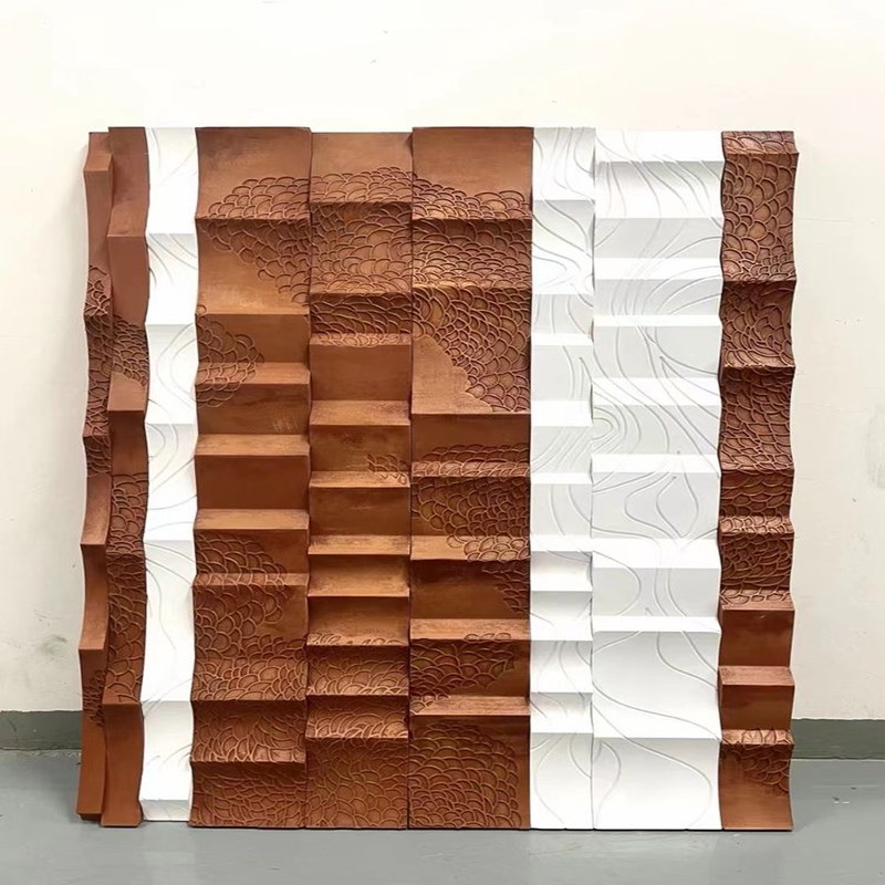 实物立体手工定制亚克力木雕金属酒店样板间售楼处装饰画走廊玄关
