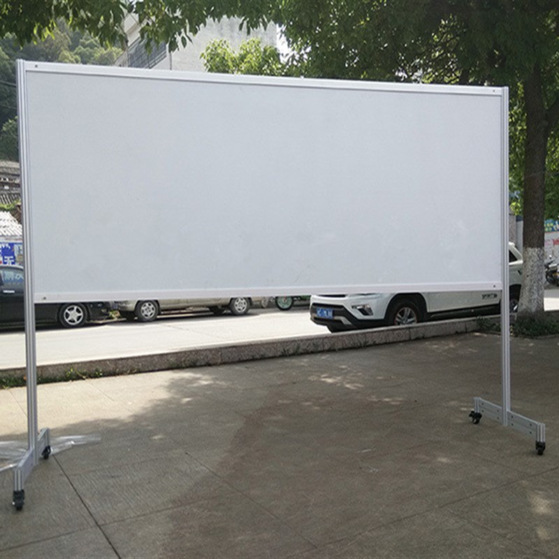 铝合金广告牌公示公告栏架子 学校文化广告宣传栏户外立式展板