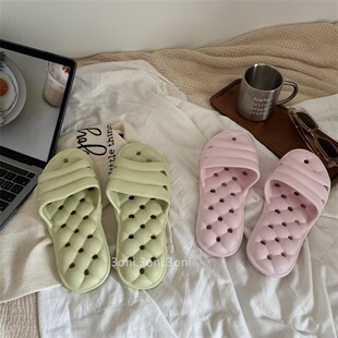 舒服可折旅游叠拖鞋日系纯色透气夏日I凉拖室内冲澡便携居家拖鞋