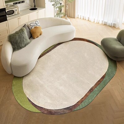 TipToe秘境森林地毯客厅奶z油风茶几地垫大面积全铺家用卧室床边