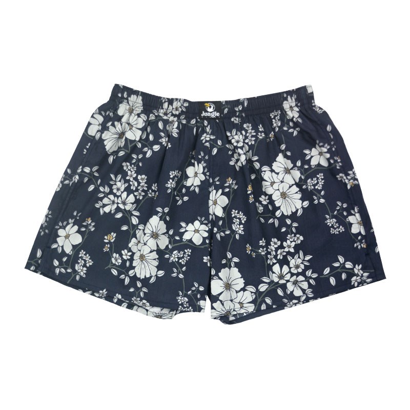 阿罗裤男纯棉四角内裤男生宽松夏季E薄款透气情侣居家睡裤男士内