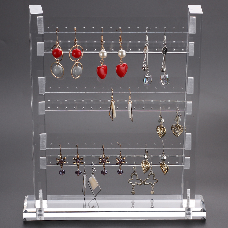 亚克力多层耳夹耳坠耳钉耳线耳钩首饰展示收纳架饰品陈列拍摄道具