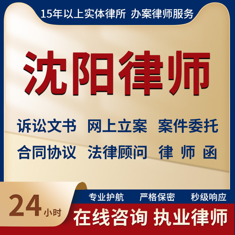 沈阳律师事务所法律咨询服务代写法律咨询