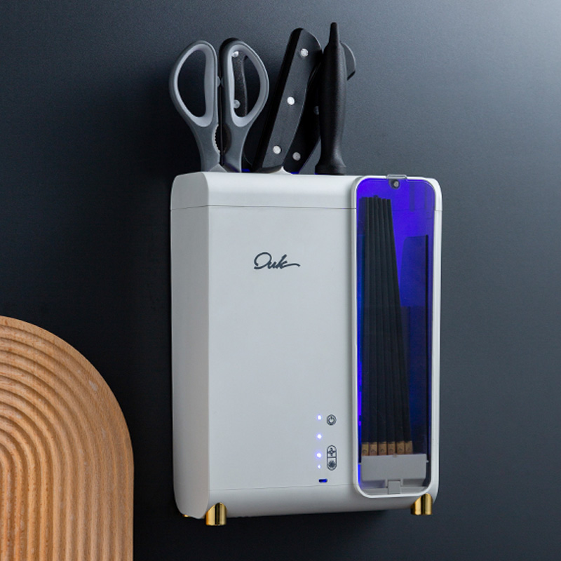 多功能消毒器厨房刀具置物架刀架砧板一体筷子消毒机收纳菜板刀座