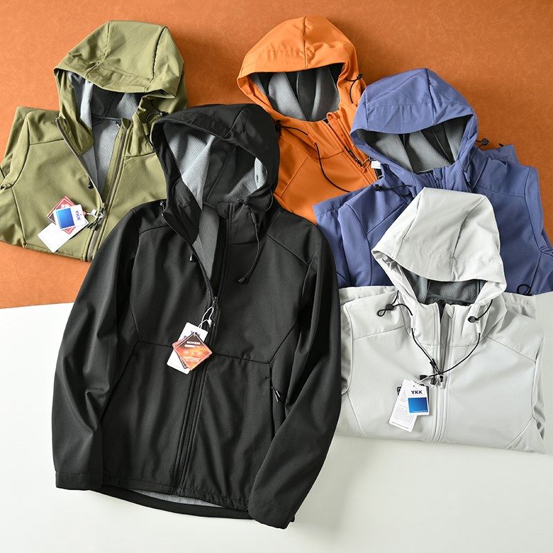 户外情侣款软壳衣秋冬男女防风保暖加绒耐磨连帽冲锋衣夹克外套潮,户外/登山/野营/旅行用品,软壳衣,淘宝优惠券,粉丝福利购,淘宝优惠卷