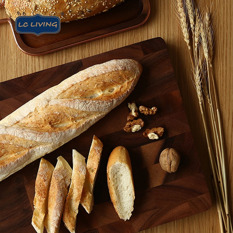 泰国进口LC LIVING相思木椭圆形挂式切菜板长方形砧板防霉抗菌