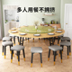 桌子餐桌小户型大圆桌饭桌