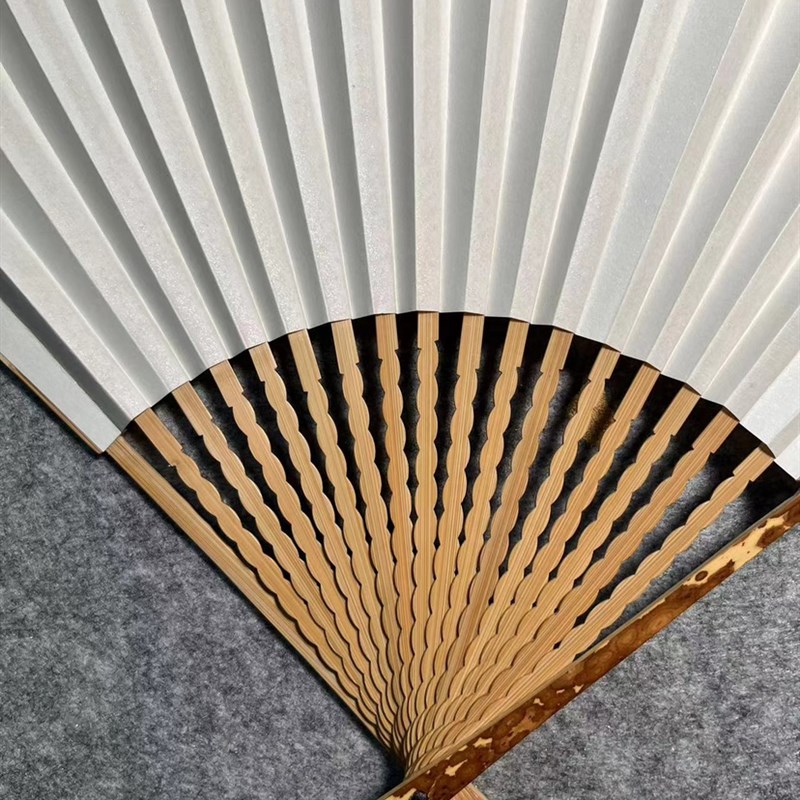 梅妃龙鳞折扇翻轮折扇,9.5寸1方排口,配高档苏工扇面