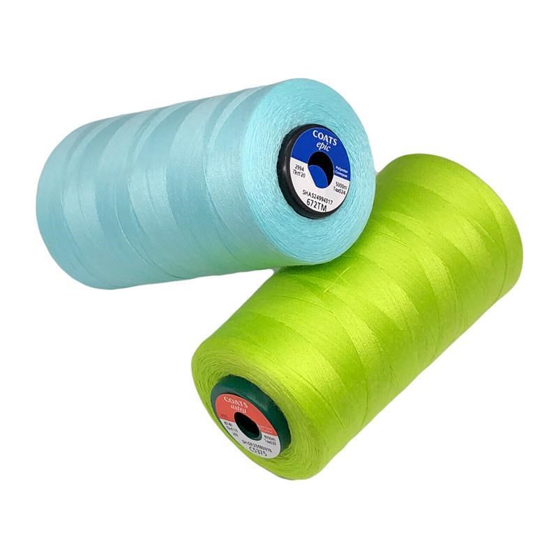 Cot高士缝纫线宝塔线2涤纶缝纫机线高速0平车线家用细线