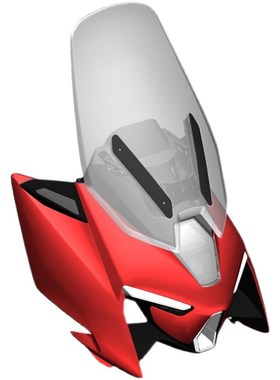 升仕ZTM头部外壳仪表支架大灯左右转向灯挡风玻璃日行灯电机