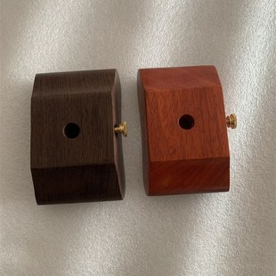 秦腔板胡底座琴拖黑檀木红木鸡翅木抛光 新疆西藏