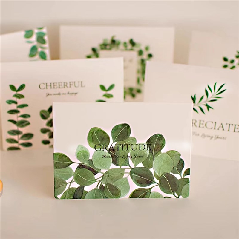 各类卡片定制花卡明信片感谢卡售后卡印刷