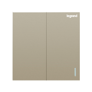 罗格朗逸景二位自复位关两键弱电干接点智能家居场景控制