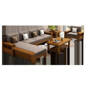 新实木沙发客厅全实木家具装 现代小户型质沙发