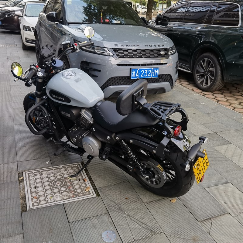 奔达金吉拉300改装车把变径后倾高雁把轻骑大韩GV300S复古高把