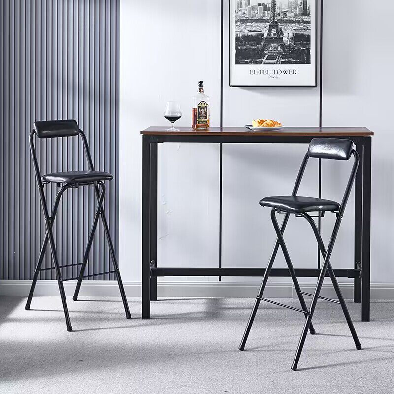 便携酒吧椅子前台椅高脚凳桥钓椅休闲靠背餐椅吧台椅收银柜台,住宅家具,家用高脚椅,淘宝优惠券,粉丝福利购,淘宝优惠卷