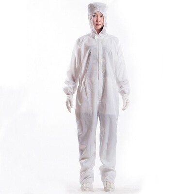 星工INON连体防静电服防尘服洁净服无尘服带帽喷漆工作防