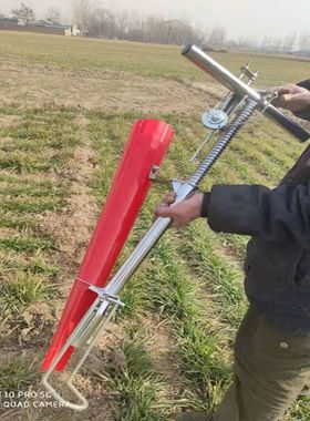 辣椒移栽器蔬菜种植打孔器栽苗插秧机全自动农用打孔农业工具