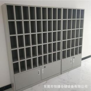 钢制水杯柜员工茶杯放置柜休息室茶水间不锈钢45格60格水杯柜