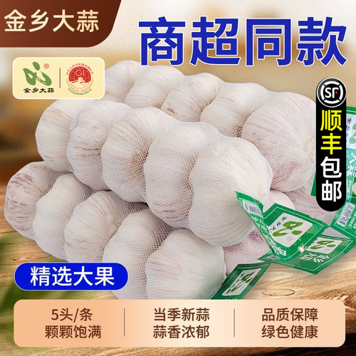[顺丰包邮]金乡大蒜新干蒜2026年